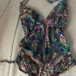 Paisley tankini